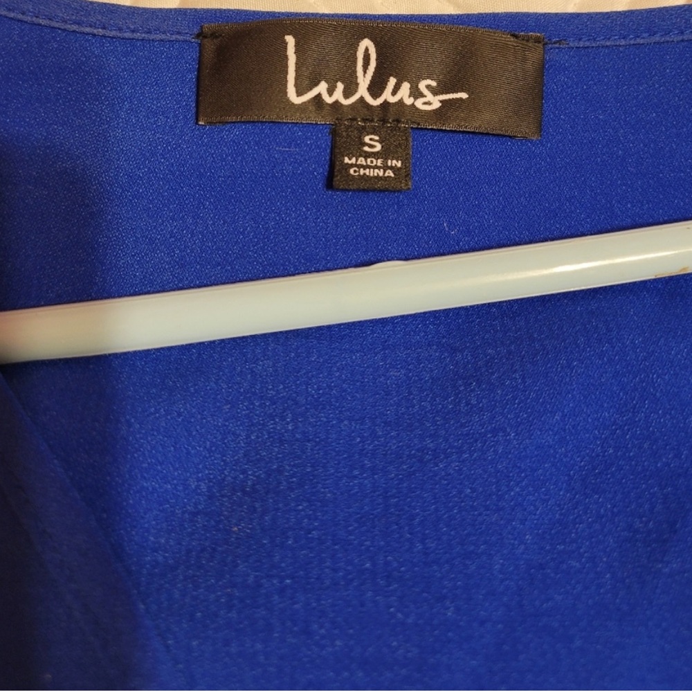 Lulus Keep A Secret Royal Blue Long Sleeve
Skater Dress - Picture 8 of 9